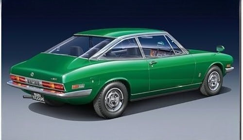 Hasegawa 20674 1/24 Isuzu 117 Coupe Middle Version XE Old Emblem 1973 Model Kit