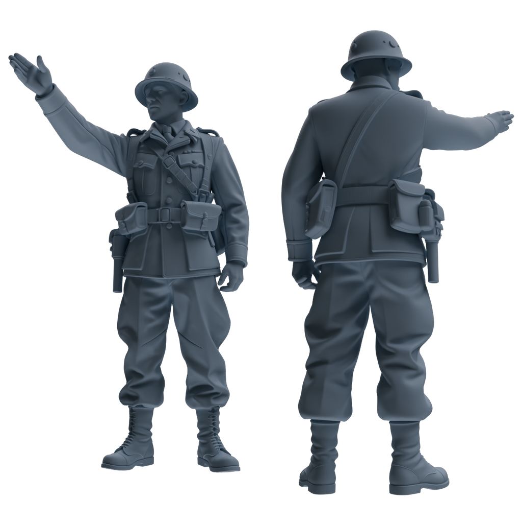 MRY-SFW SSTR191 Miniatures Soldier Model Kit Multi-Scenario Combat Soldier Pose Modern Model 5 pcs