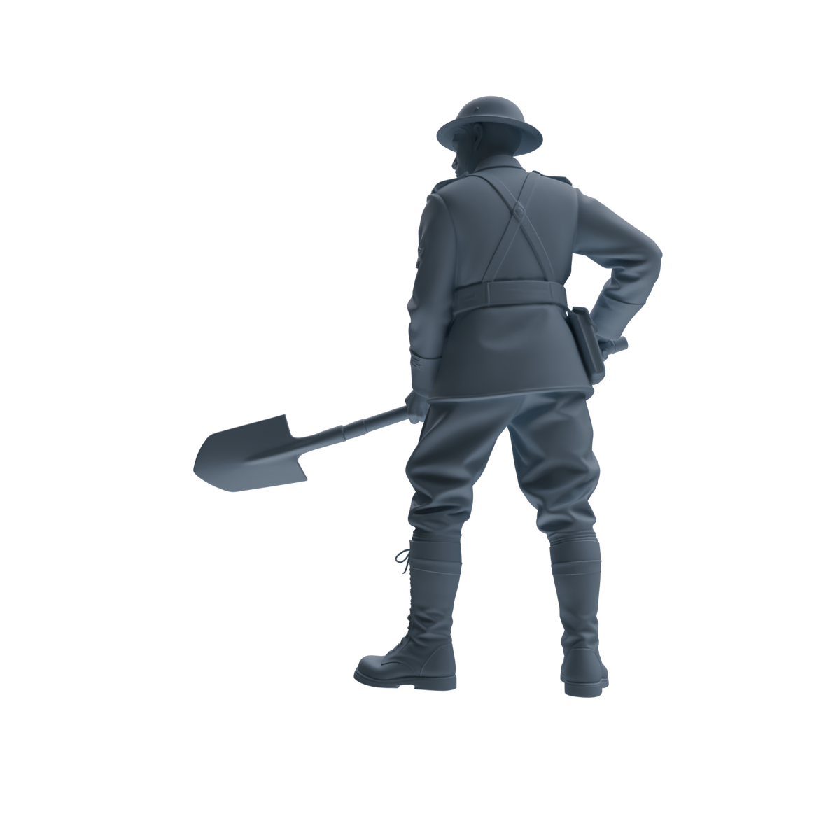 MRY-SFW SSTR177 Miniatures Soldier Model Kit Combat Engineer Soldier Modern Model 6 pcs — detail view 2