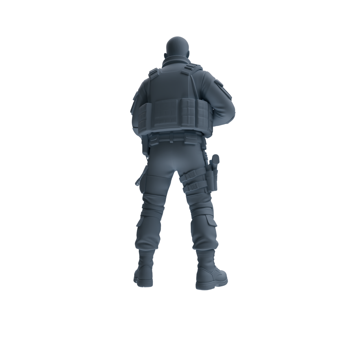 MRY-SFW SSTR176 Miniatures Soldier Model Kit Special Forces Soldier Modern Model 3 pcs — detail view 3