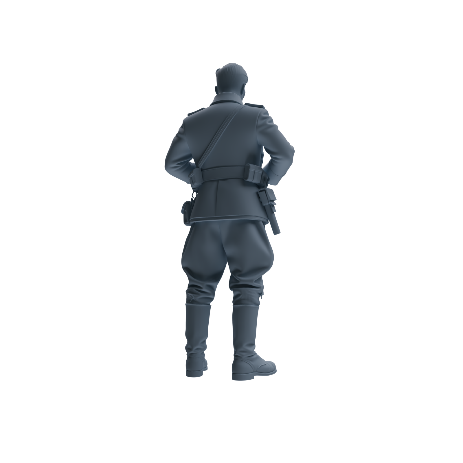 MRY-SFW SSTR181 Miniatures Soldier Model Kit Combat Soldier Pose Modern Model 6 pcs