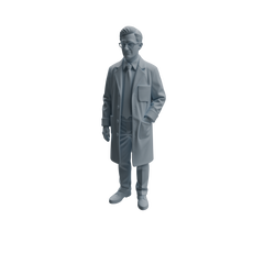 Detail view of MRY-SFW LYTR965 Lab Research Teacher Character Modern Model 4 pcs Model