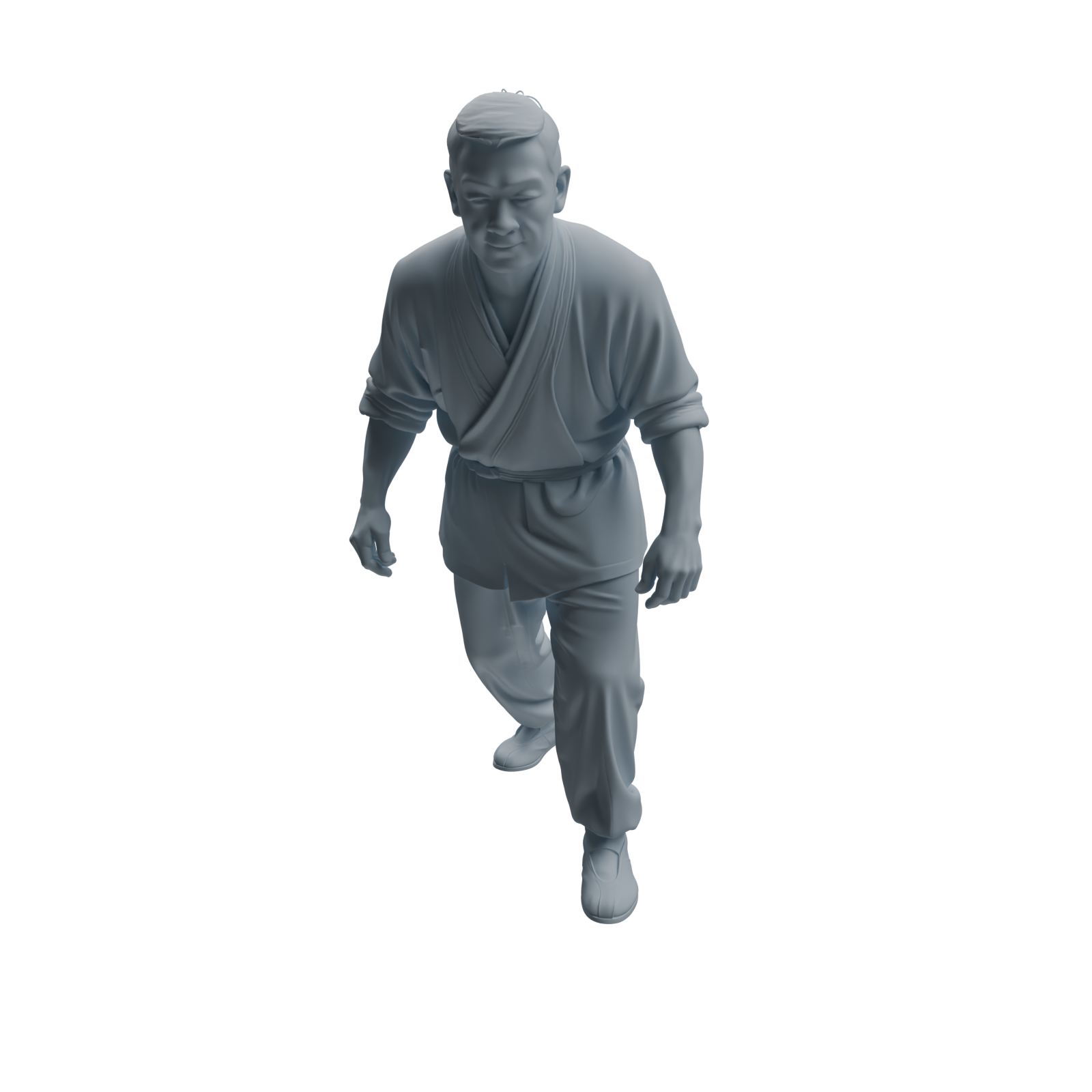 Detail view of MRY-SFW LYTR997 Market Vendor Character Modern Model 4 pcs Model