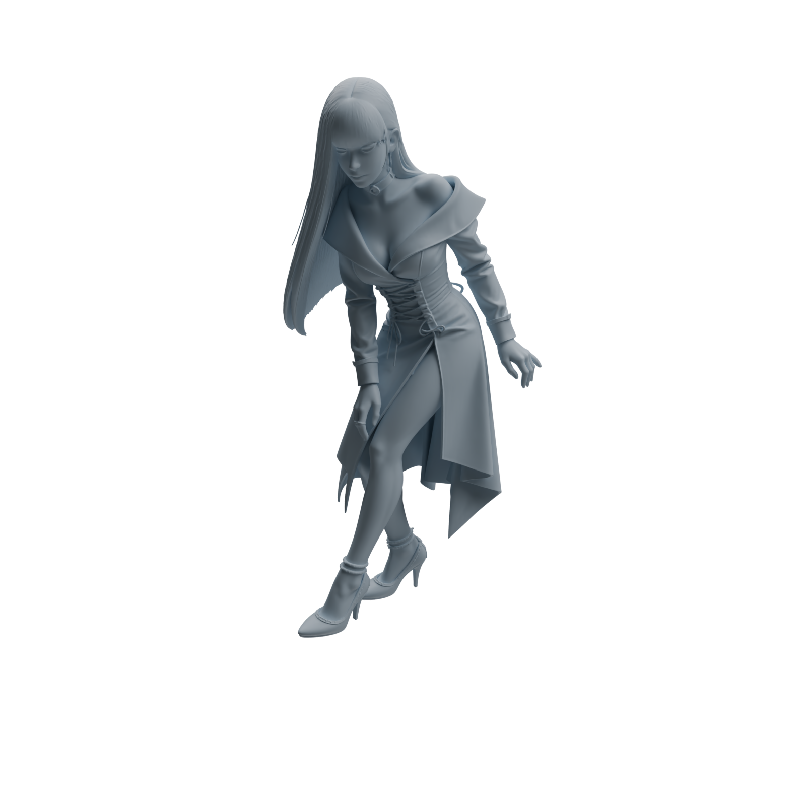 Detail view of MRY-SFW LYTR998 Doctor Theme Character Modern Model 4 pcs Model
