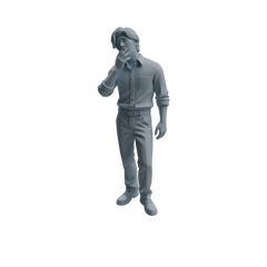 Detail view of MRY-SFW LYTR941 Party Man Character Modern Model 3 pcs Model