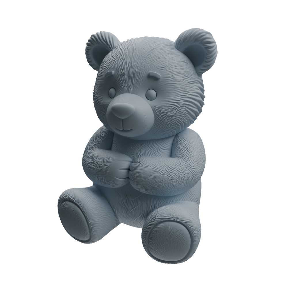 Detail view of MRY-SFW LYTR1048 Cartoon Bear & Cat Animal Modern Model 4 pcs Model