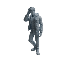 Detail view of MRY-SFW LYTR939 Urban Man Character Modern Model 3 pcs Model
