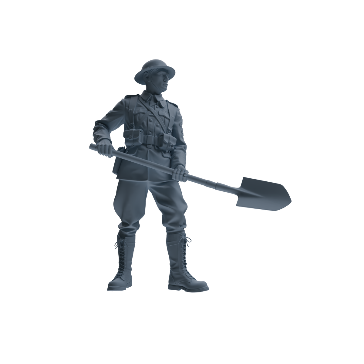 MRY-SFW SSTR177 Miniatures Soldier Model Kit Combat Engineer Soldier Modern Model 6 pcs — detail view 3