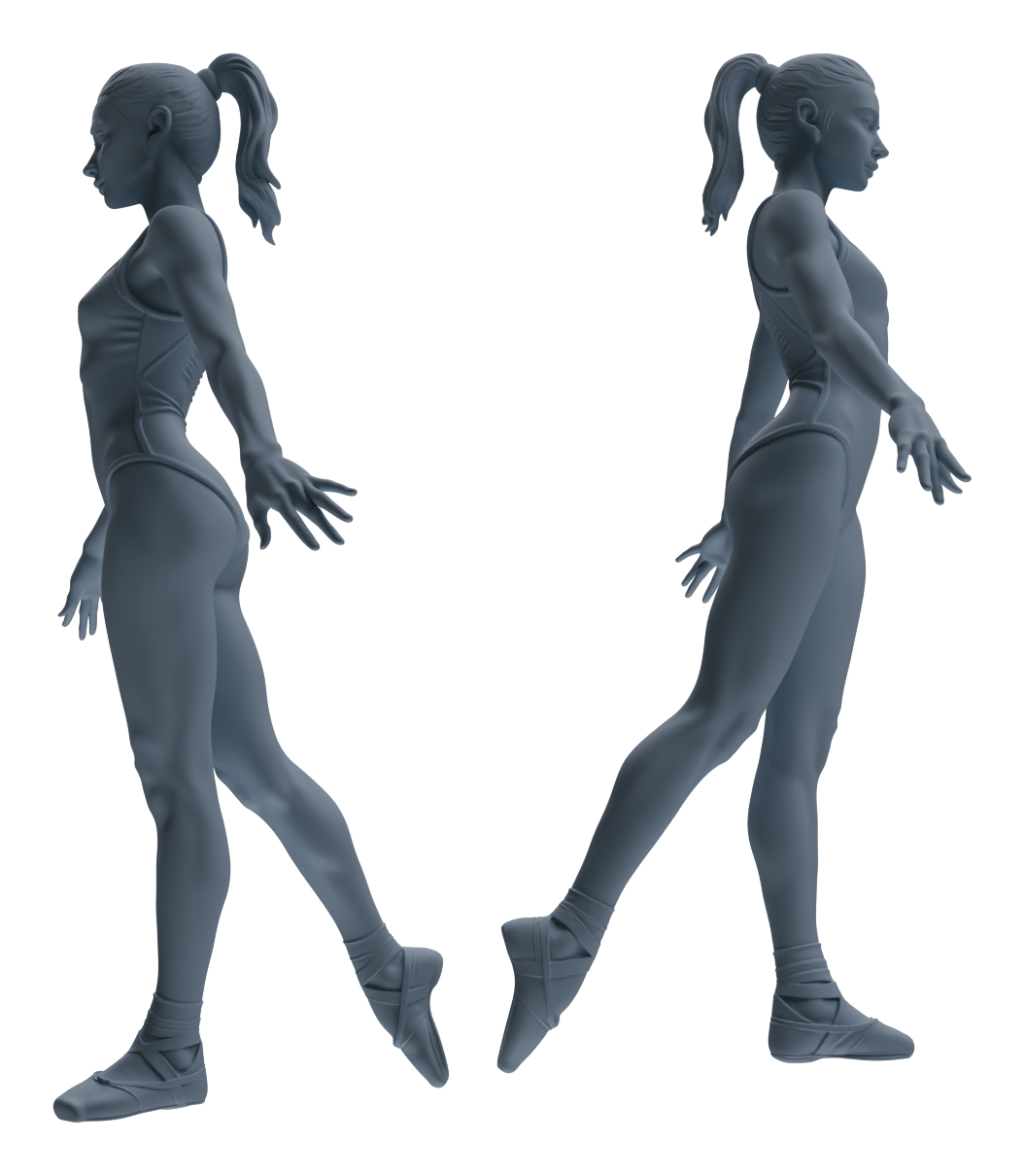 Detail view of MRY-SFW LYTR835 Rhythmic Gymnastics Female Athlete Figure Modern Model 6 pcs Miniature Car Diorama Figures Scene Props Accessories Resin Model