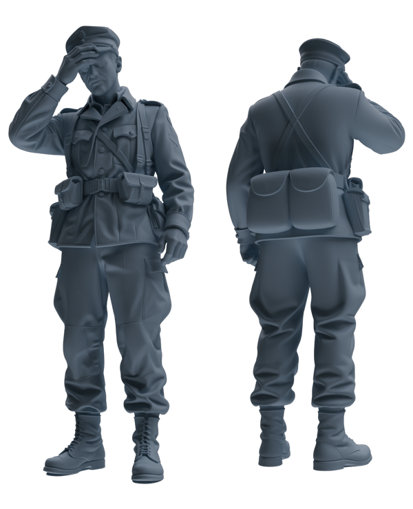 MRY-SFW SSTR199 Multi-Functional Combat Soldier Pose Modern Model 6 pcs