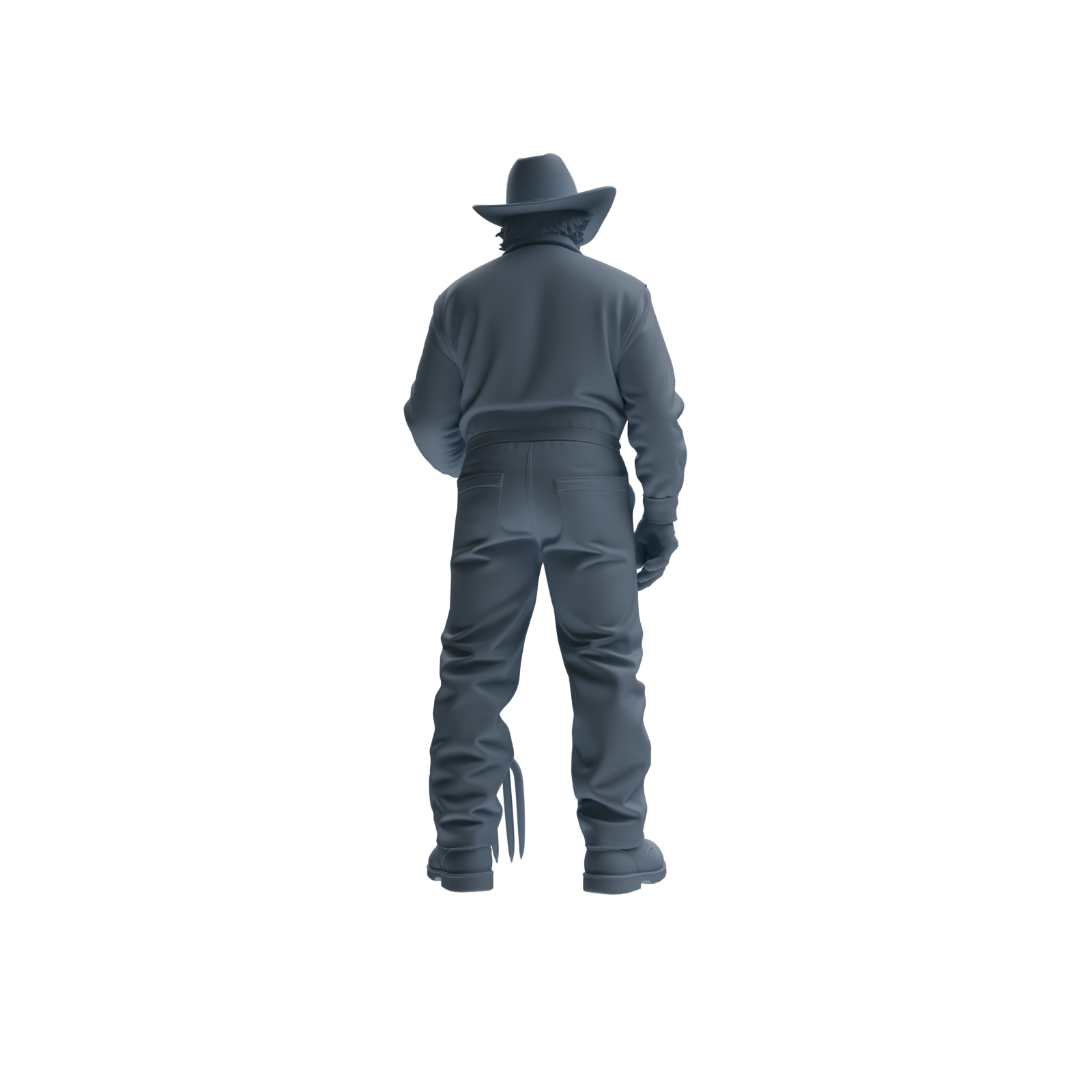 Detail view of MRY-SFW LYTR922 Farm Cowboy Worker Multi-pose Modern Model 3 pcs Model