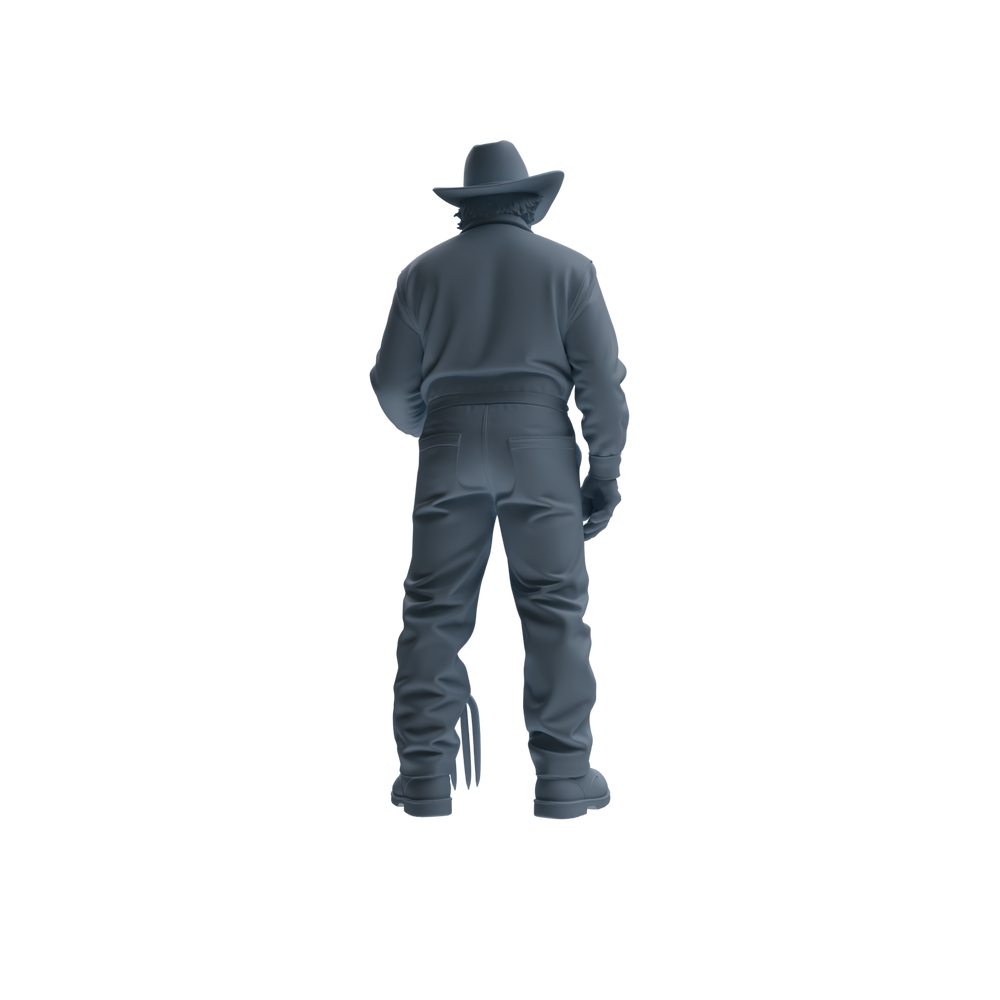 Detail view of MRY-SFW LYTR922 Farm Cowboy Worker Multi-pose Modern Model 3 pcs Model