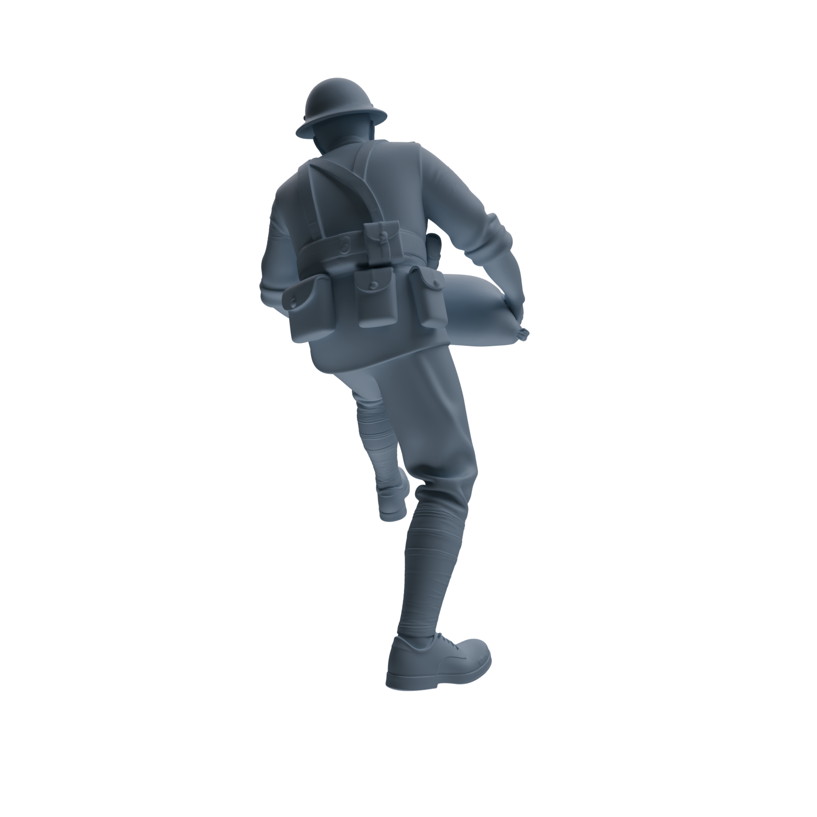 MRY-SFW SSTR177 Miniatures Soldier Model Kit Combat Engineer Soldier Modern Model 6 pcs