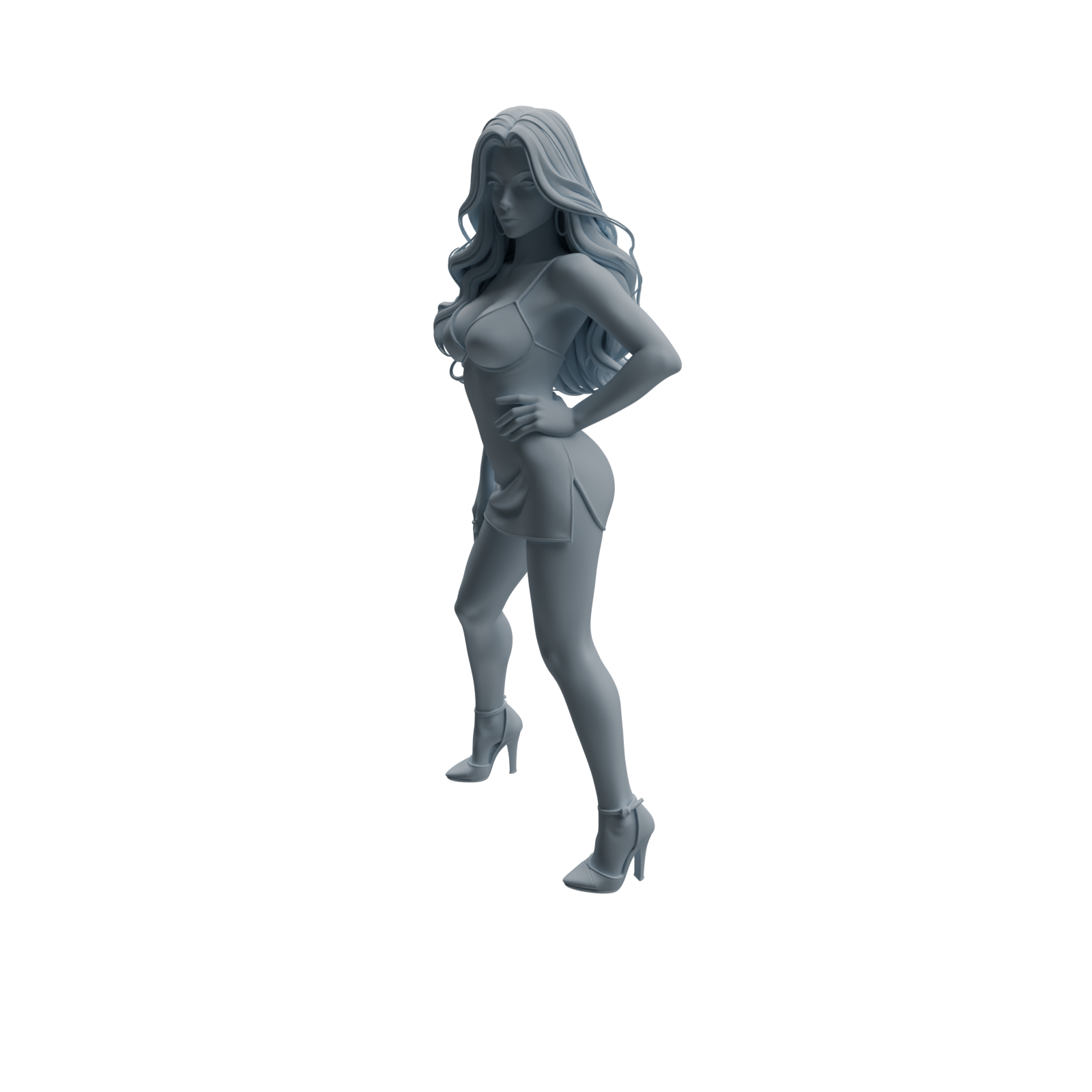 Detail view of MRY-SFW LYTR929 Nightclub Dancer Woman Character Modern Model 4 pcs Model