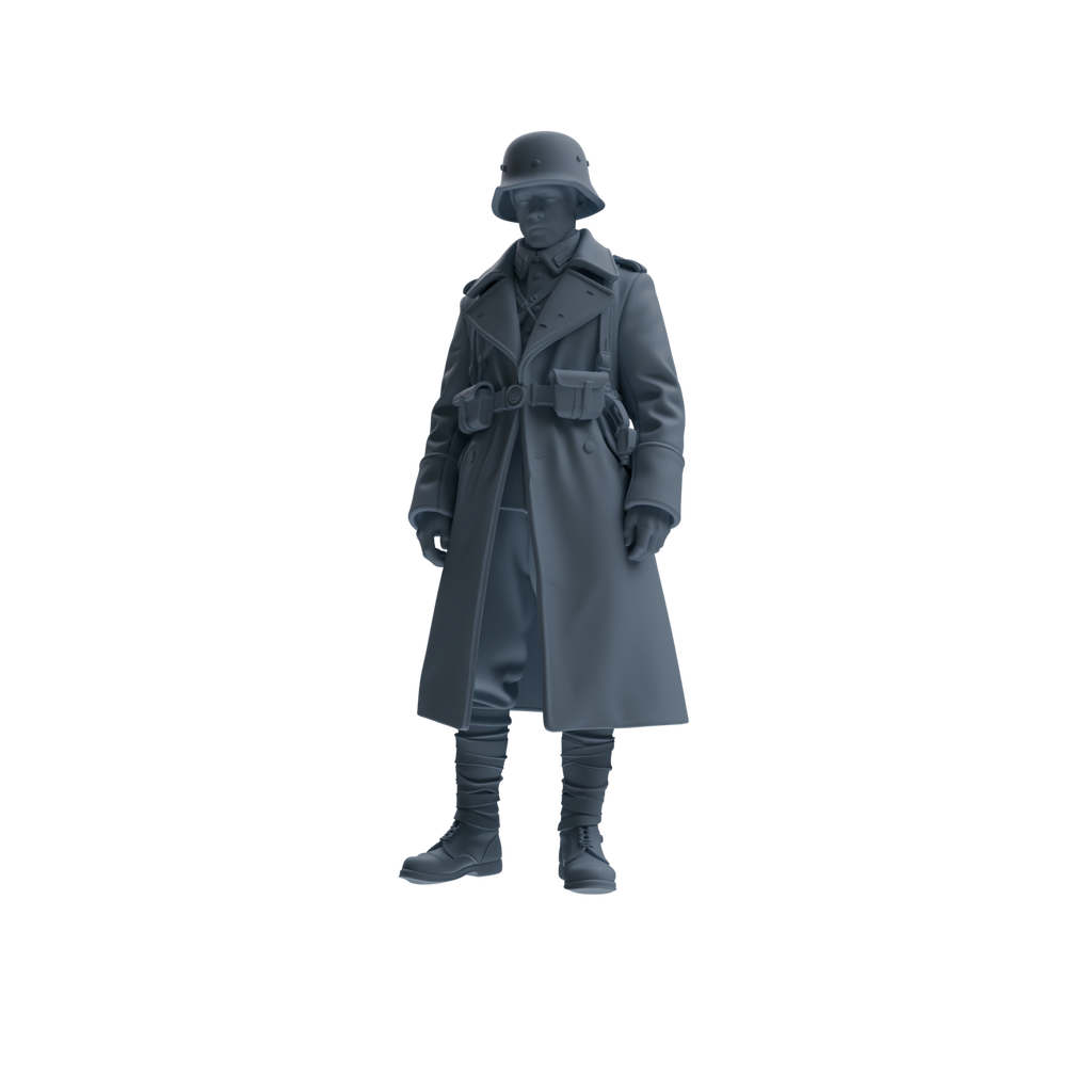 MRY-SFW SSTR181 Miniatures Soldier Model Kit Combat Soldier Pose Modern Model 6 pcs