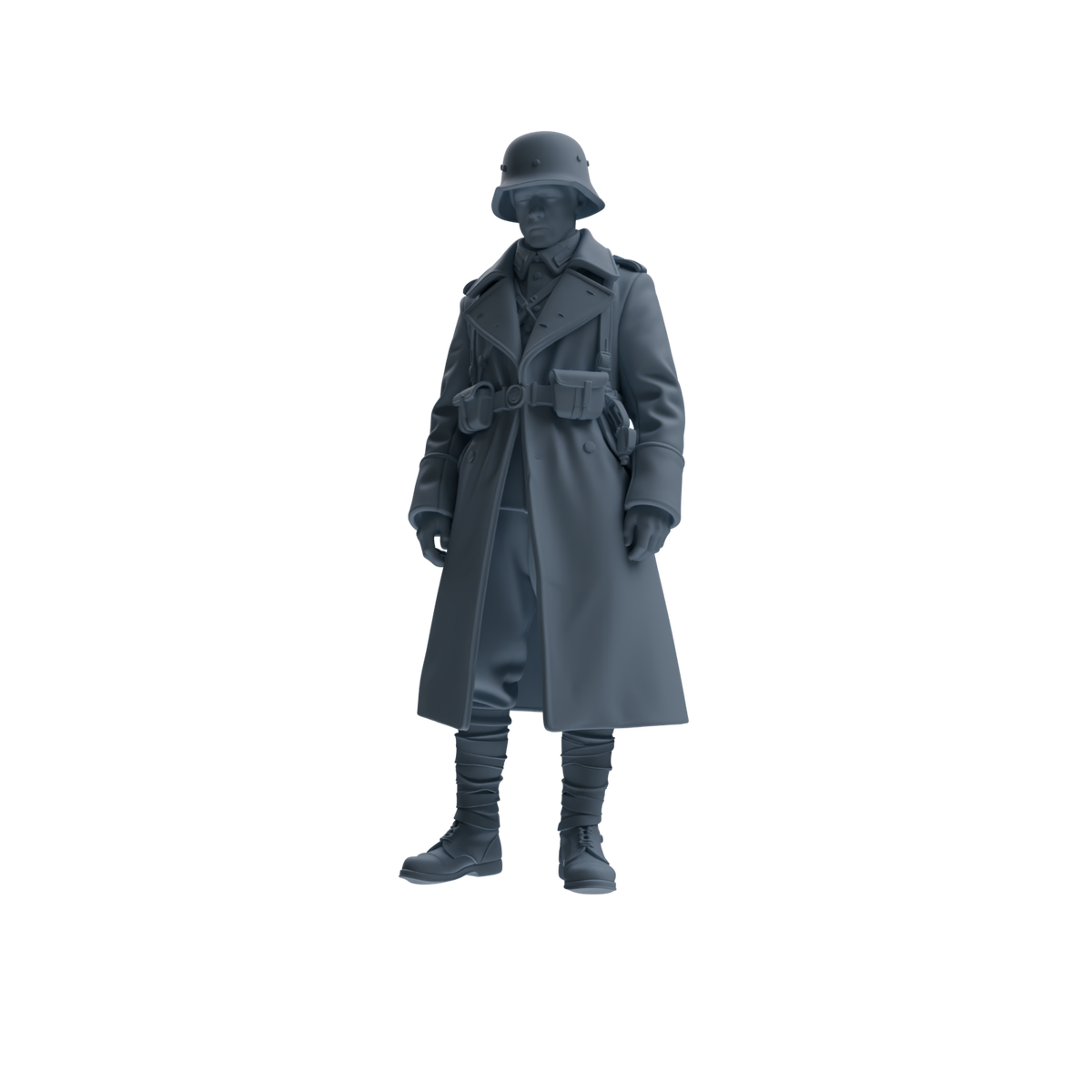 MRY-SFW SSTR181 Miniatures Soldier Model Kit Combat Soldier Pose Modern Model 6 pcs — detail view 6