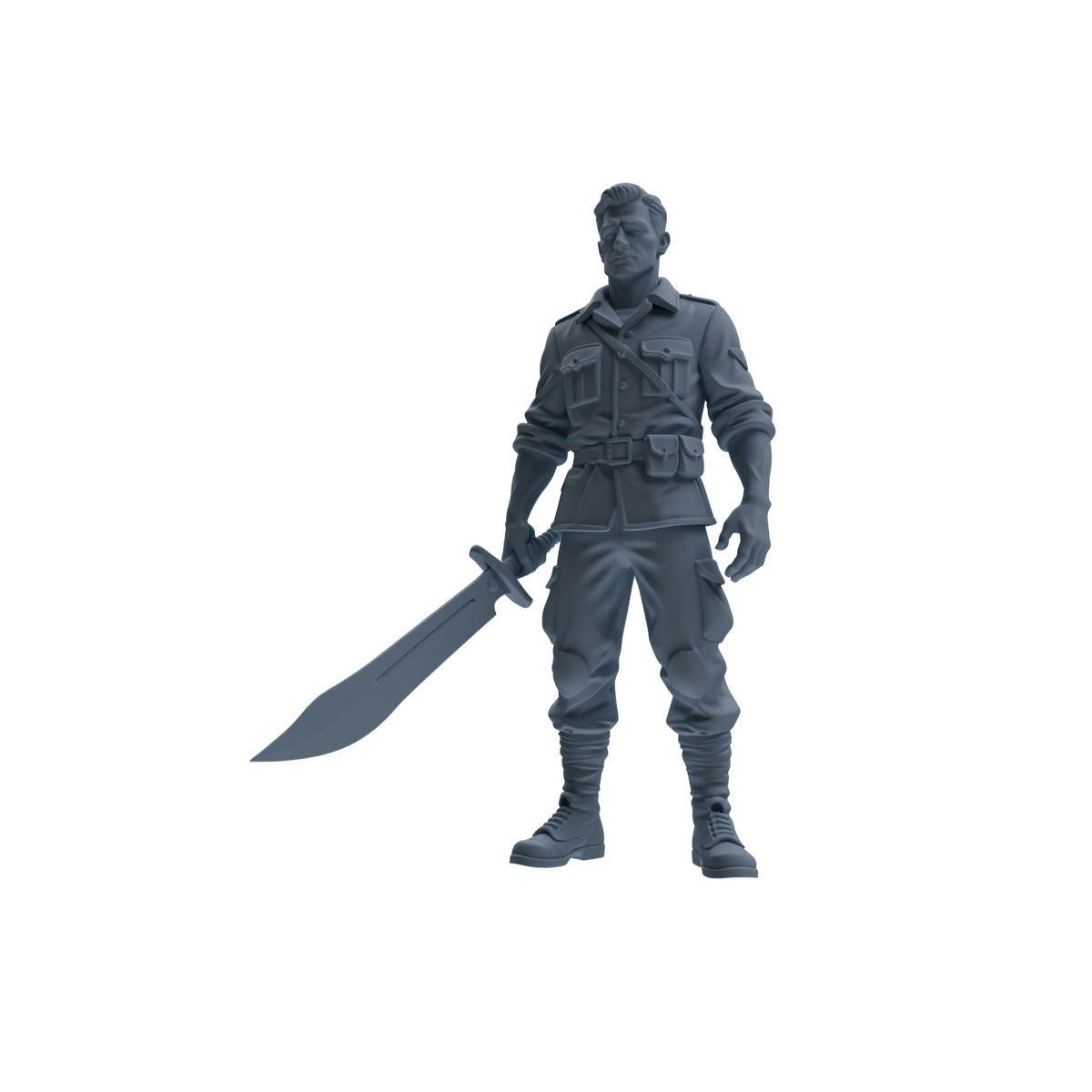 MRY-SFW SSTR176 Miniatures Soldier Model Kit Special Forces Soldier Modern Model 3 pcs — detail view 6