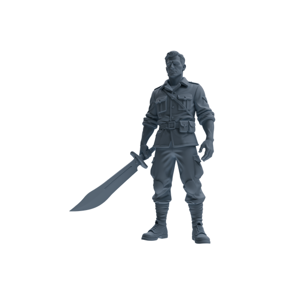 MRY-SFW SSTR176 Miniatures Soldier Model Kit Special Forces Soldier Modern Model 3 pcs
