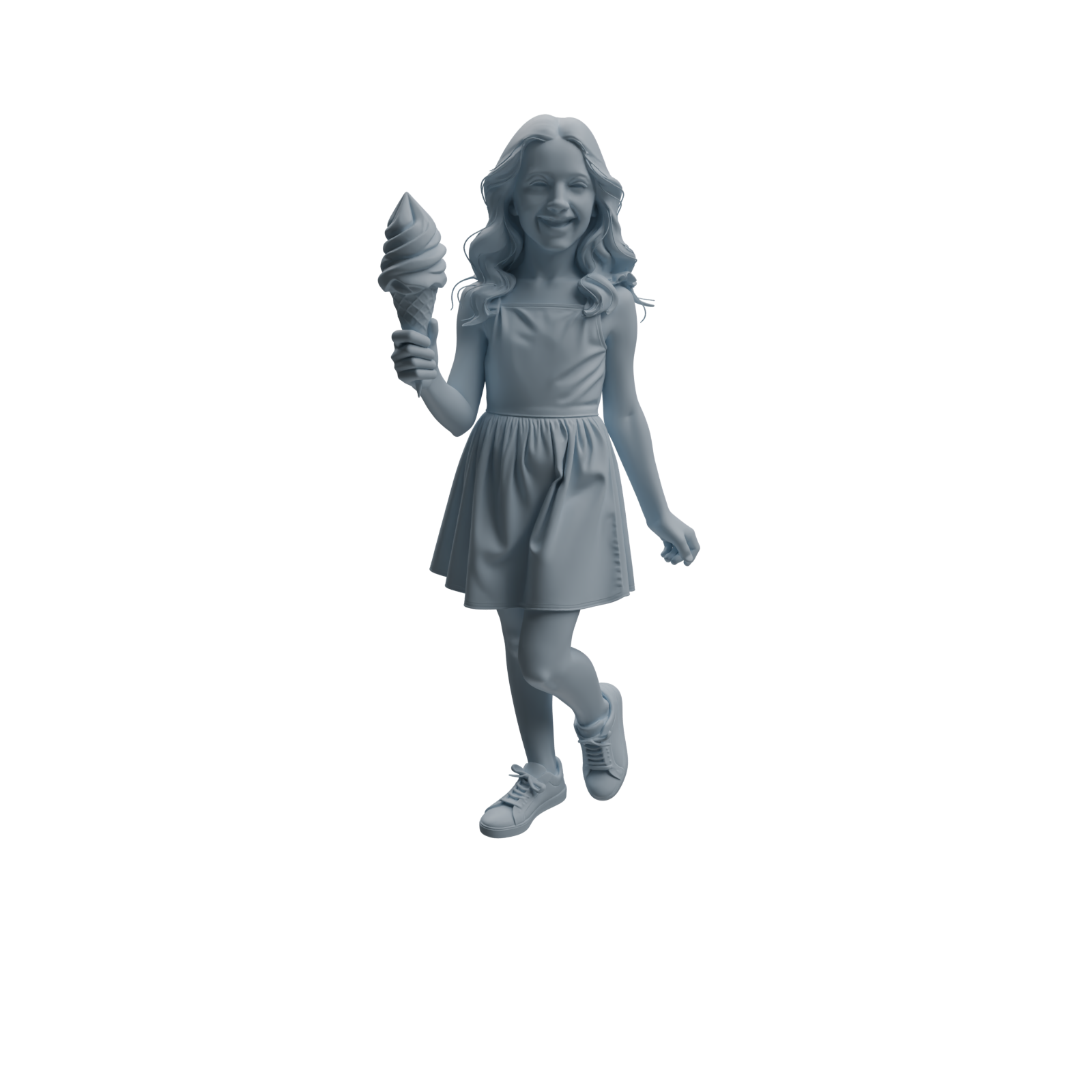 Detail view of MRY-SFW LYTR1034 Joyful Kids Character Modern Model 4 pcs Model
