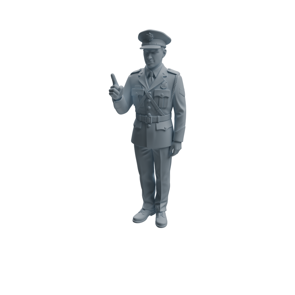 Detail view of MRY-SFW LYTR948 Battlefield Duty Man Character Modern Model 3 pcs Model