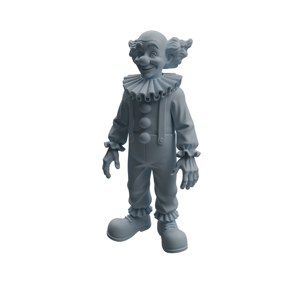 Detail view of MRY-SFW LYTR1055 Carnival Clown Style Character Modern Model 4 pcs Model