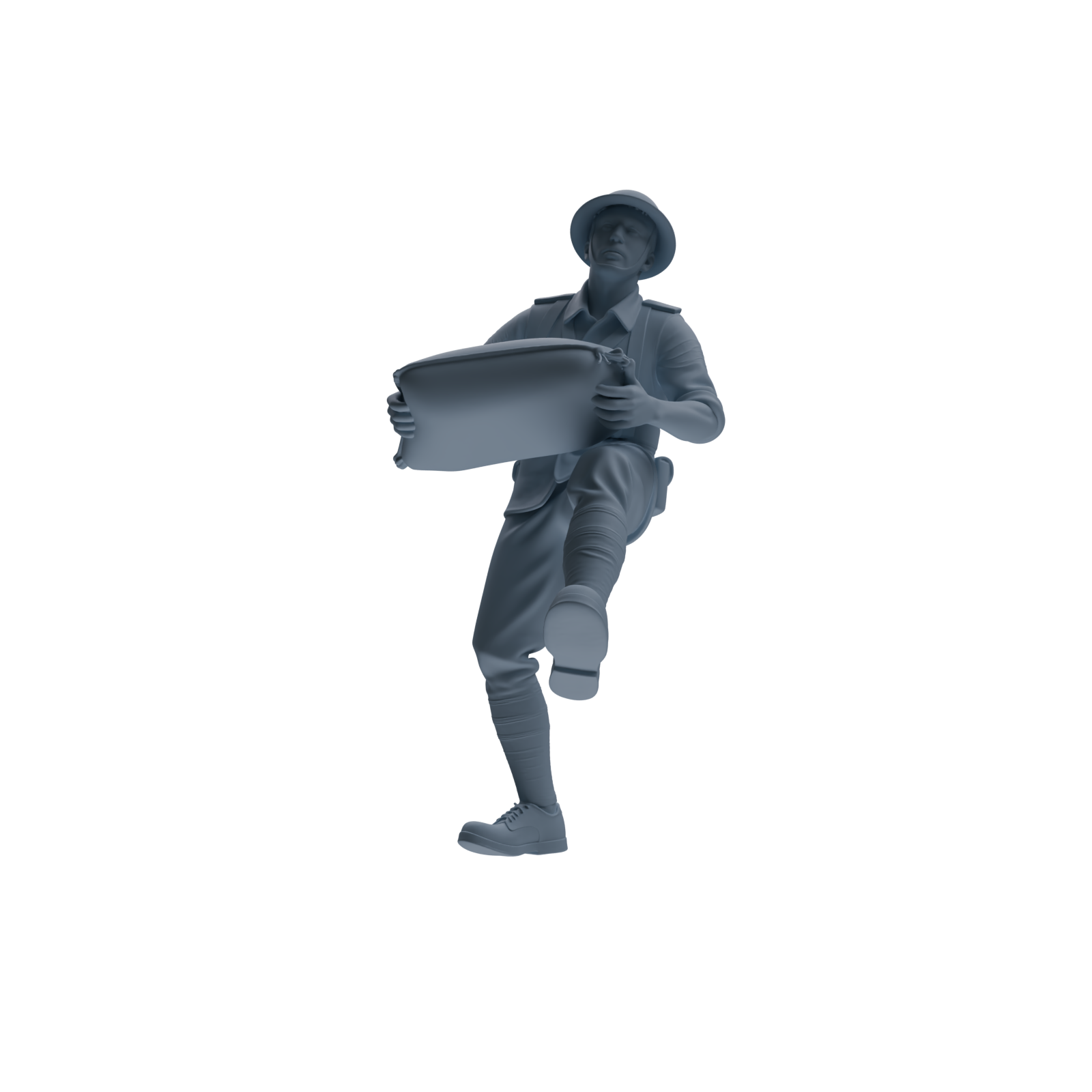 MRY-SFW SSTR177 Miniatures Soldier Model Kit Combat Engineer Soldier Modern Model 6 pcs