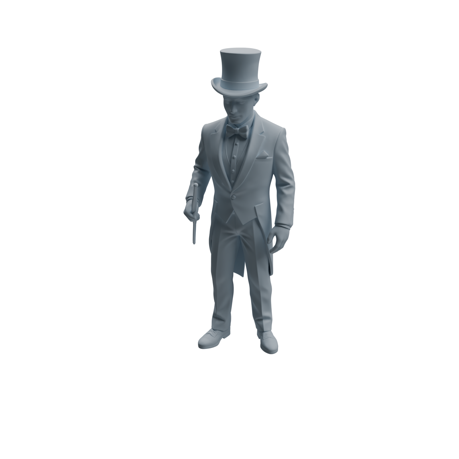 Detail view of MRY-SFW LYTR1045 Magician Performance Character Modern Model 3 pcs Model