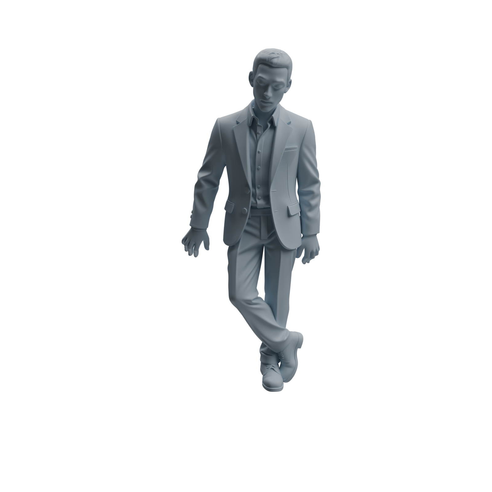 Detail view of MRY-SFW LYTR939 Urban Man Character Modern Model 3 pcs Model