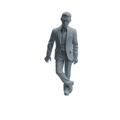Detail view of MRY-SFW LYTR939 Urban Man Character Modern Model 3 pcs Model