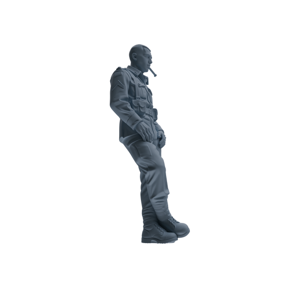 MRY-SFW SSTR178 Miniatures Soldier Model Kit Resting Soldier Pose Modern Model 6 pcs