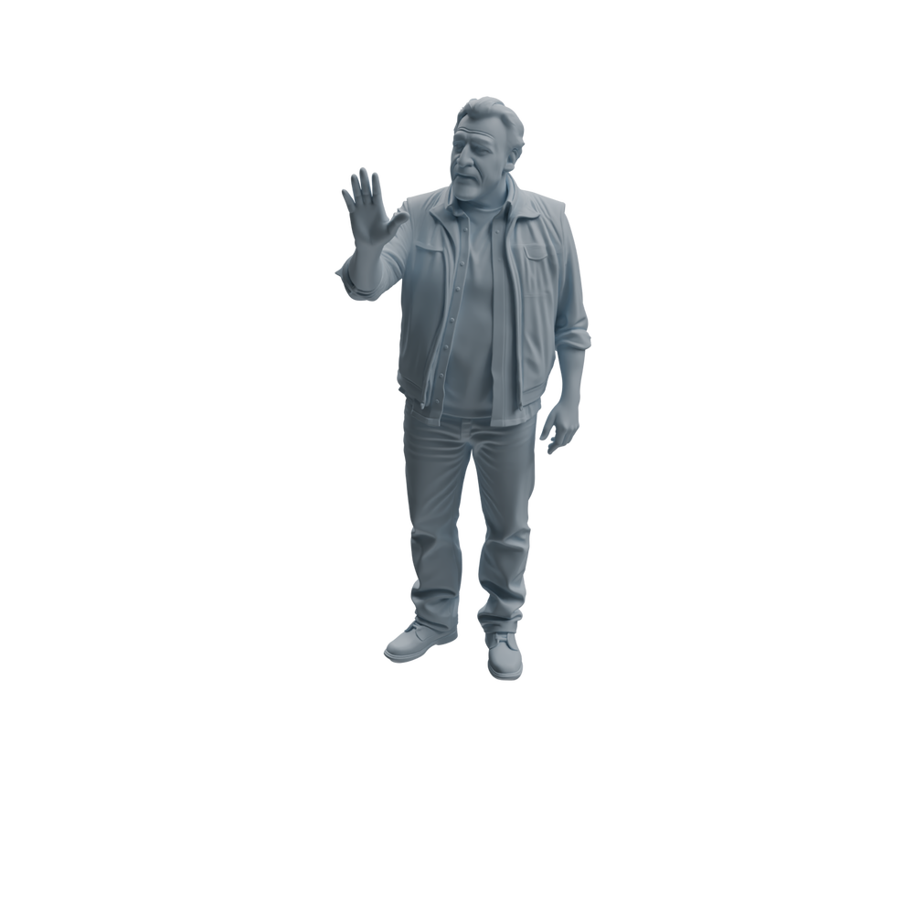 Detail view of MRY-SFW LYTR989 Business Workplace Man Character Modern Model 3 pcs Model