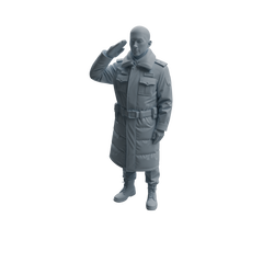 Detail view of MRY-SFW LYTR959 Multi-Scenario Male Police Officer Character Modern Model 4 pcs Model