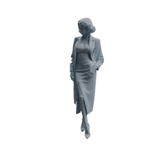 Detail view of MRY-SFW LYTR1005 Female Doctor in Different Poses Character Modern Model 3 pcs Model