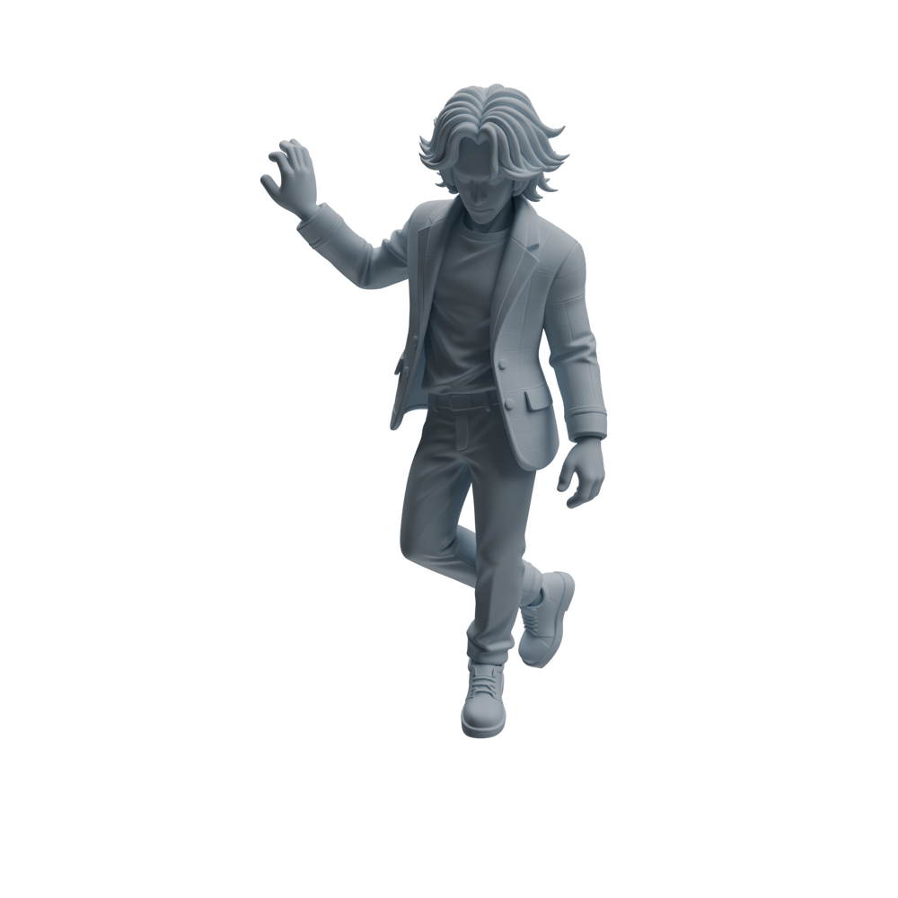 Detail view of MRY-SFW LYTR941 Party Man Character Modern Model 3 pcs Model