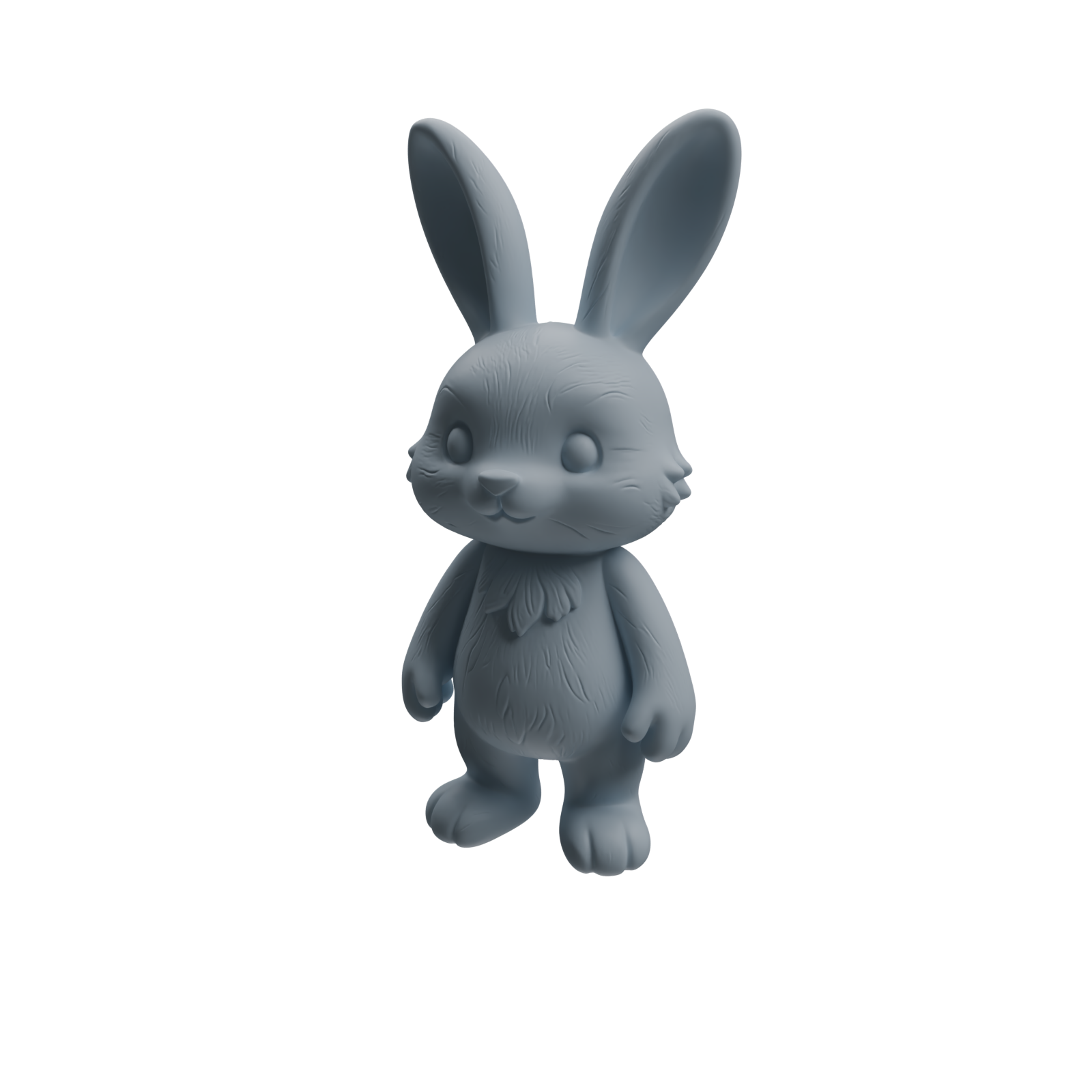 Detail view of MRY-SFW LYTR1047 Cartoon Rabbit Animal Modern Model 4 pcs Model