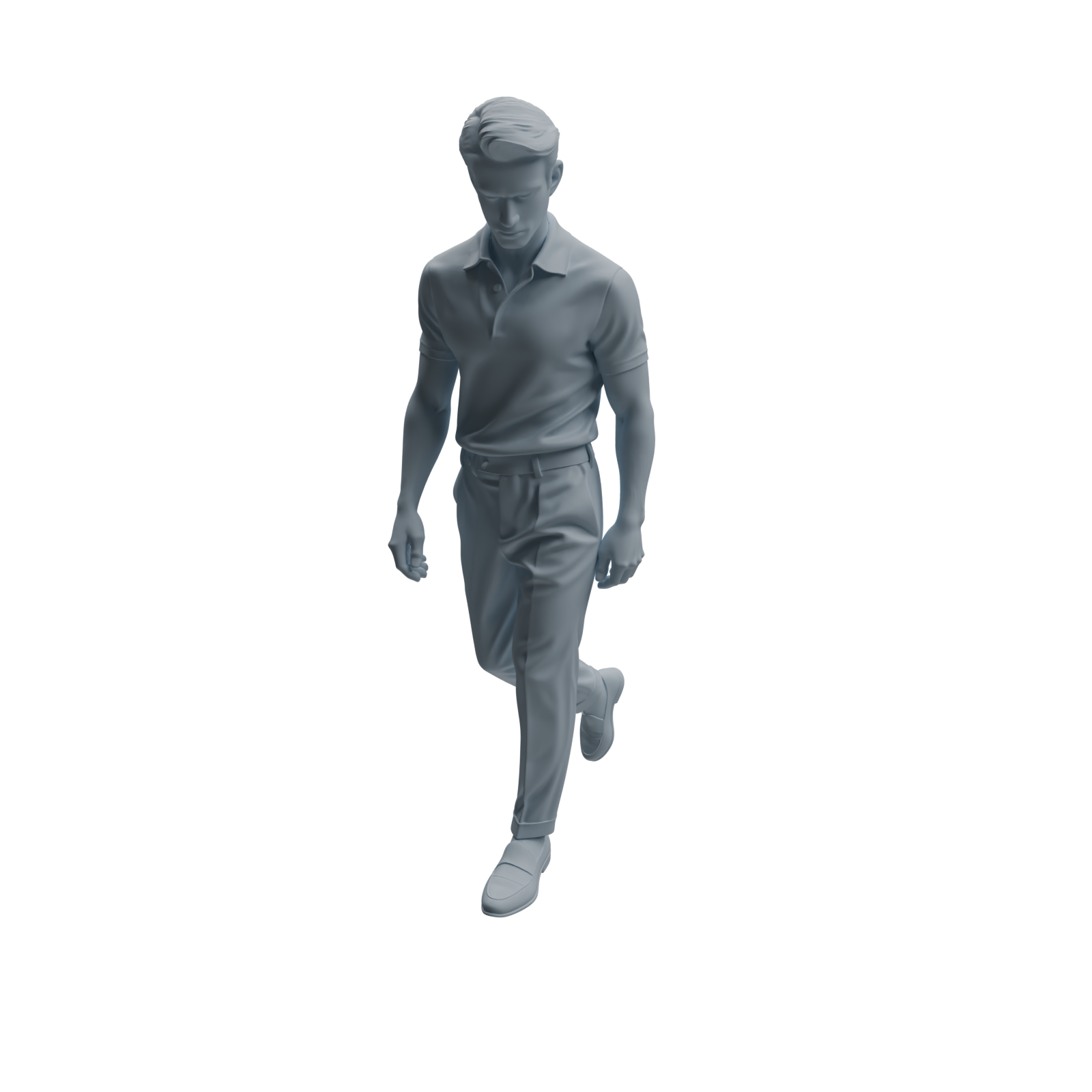 Detail view of MRY-SFW LYTR990 Streetwear Style Man Character Modern Model 4 pcs Model
