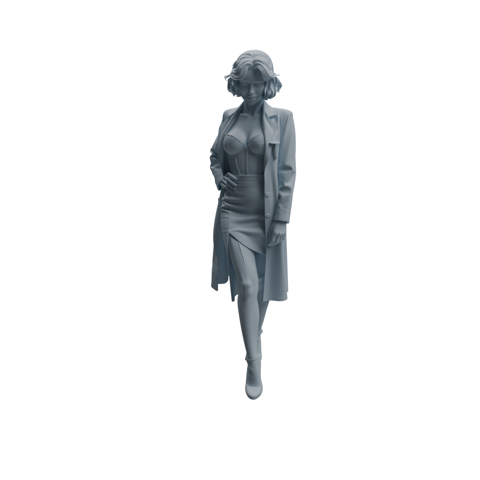 Detail view of MRY-SFW LYTR998 Doctor Theme Character Modern Model 4 pcs Model