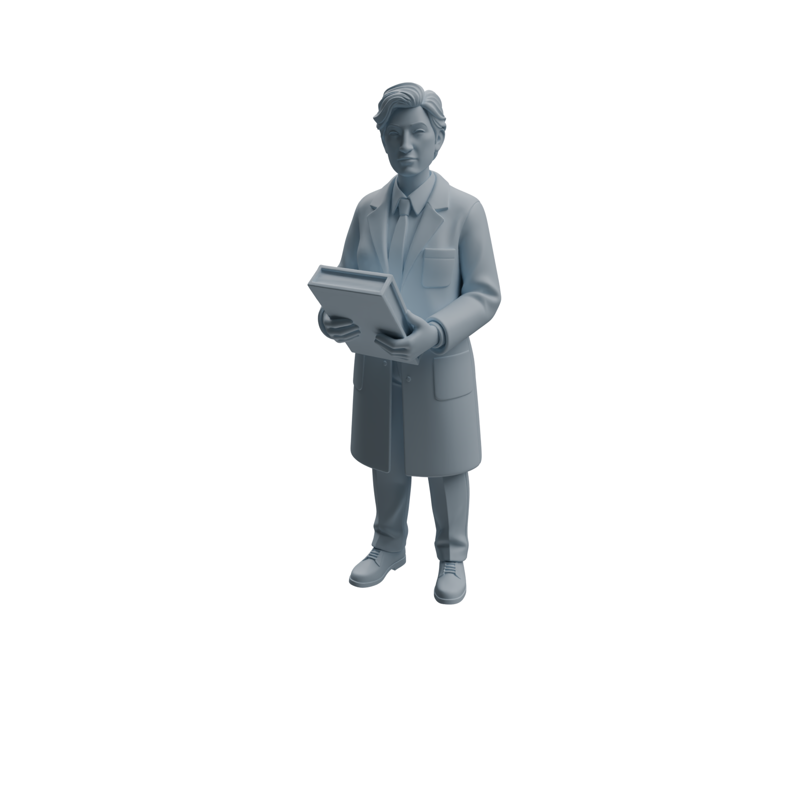 Detail view of MRY-SFW LYTR965 Lab Research Teacher Character Modern Model 4 pcs Model