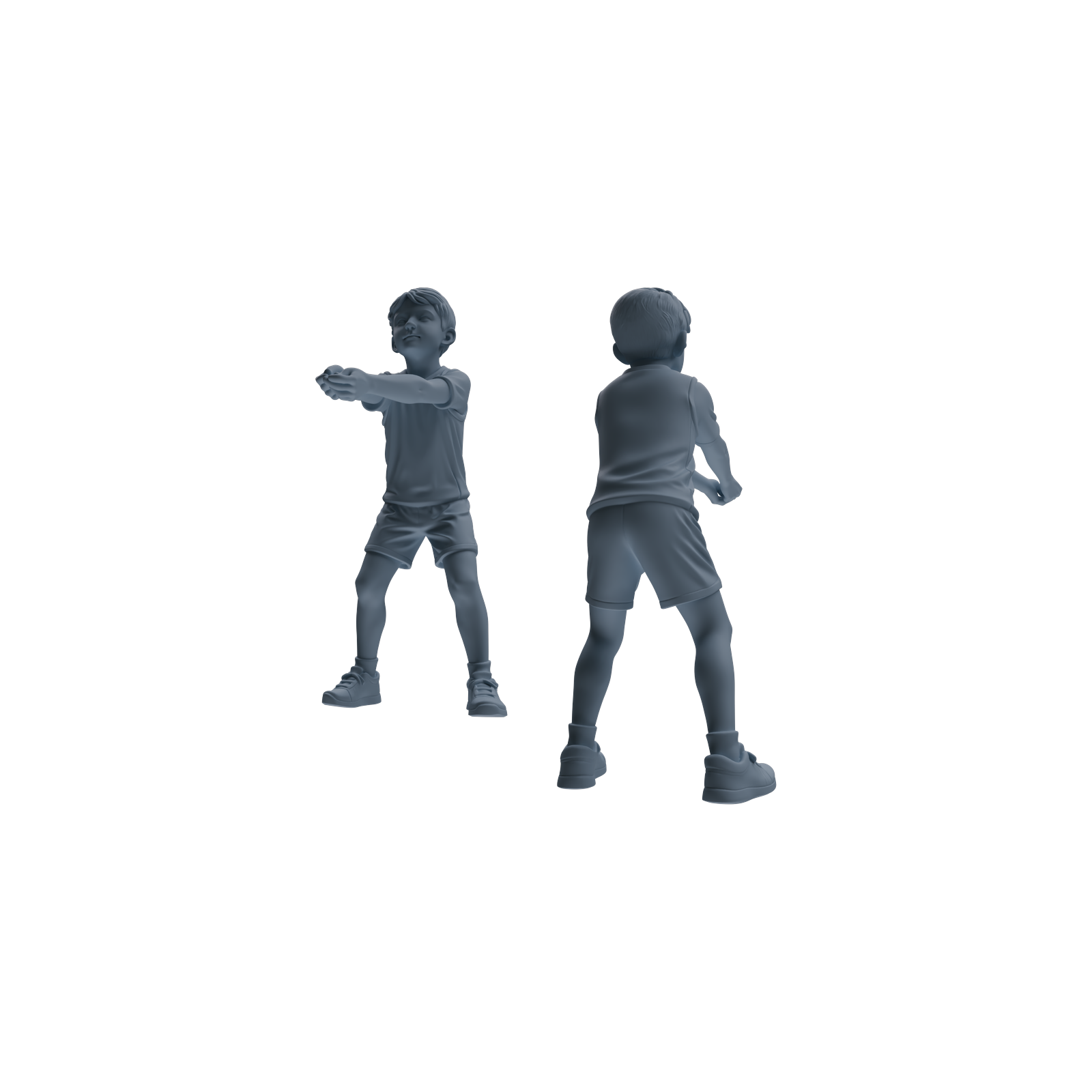 Detail view of MRY-SFW LYTR819 Child Basketball Player Figure Modern Model 6 pcs Miniature Car Diorama Figures Scene Props Accessories Resin Model