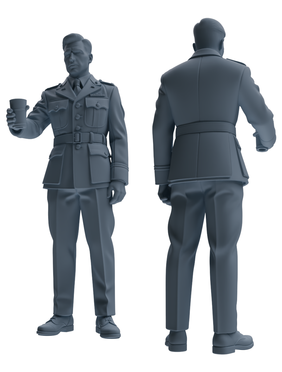 MRY-SFW SSTR192 Miniatures Soldier Model Kit Wounded Soldier Medical Pose Modern Model 6 pcs