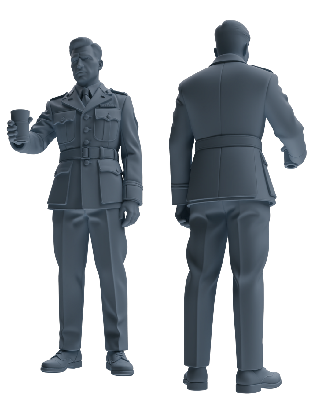 MRY-SFW SSTR192 Miniatures Soldier Model Kit Wounded Soldier Medical Pose Modern Model 6 pcs