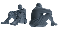 MRY-SFW SSTR204 Miniatures Soldier Model Kit Multi-Scenario Soldier Pose Modern Model 4 pcs