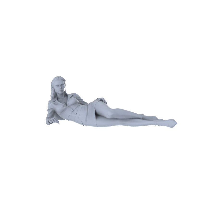 Detail view of MRY-SFW LYTR559 Modern Urban Fashion Women Pose Group of 6 Miniature Car Diorama Figures Scene Props Accessories Resin Model