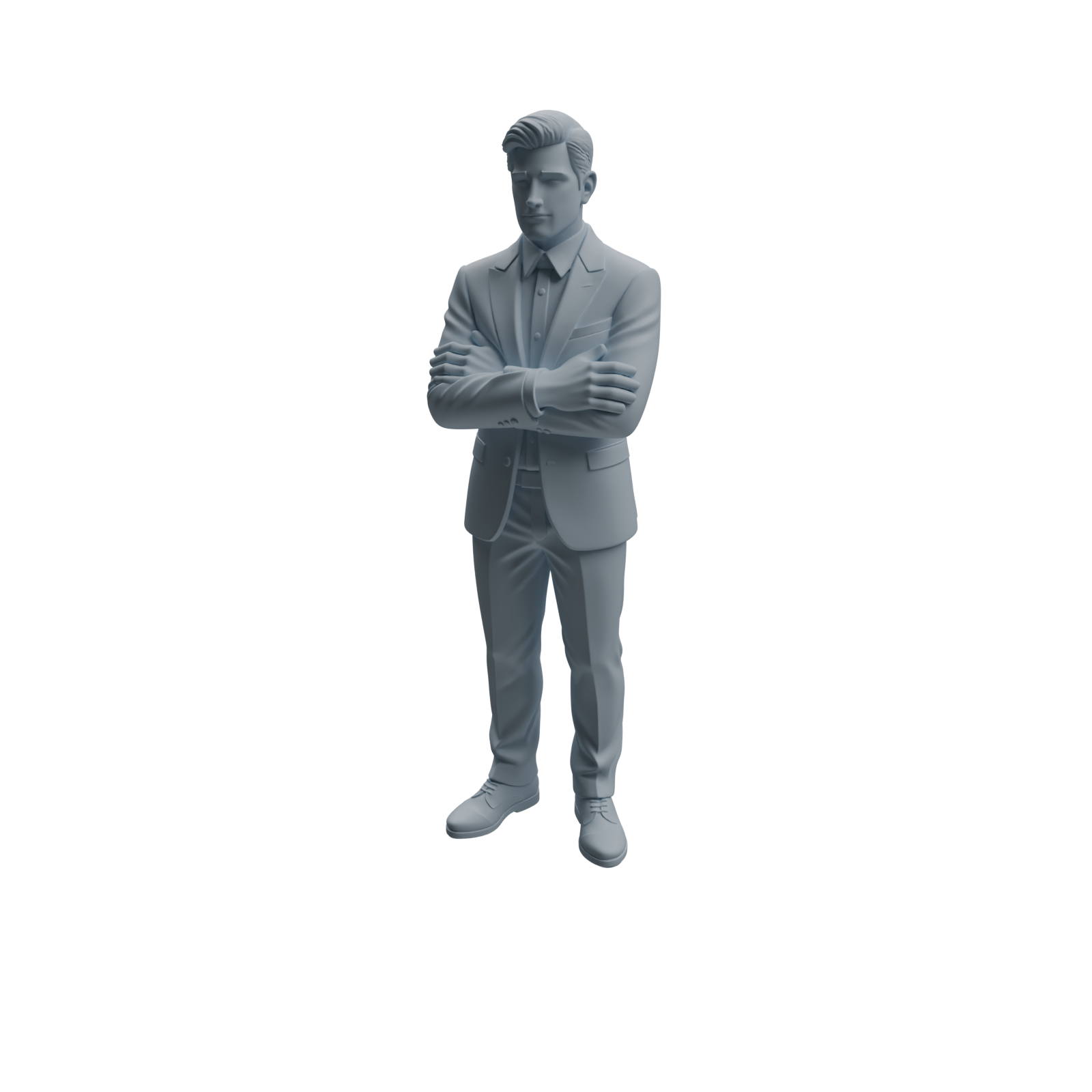 Detail view of MRY-SFW LYTR944 Suit Man Character Modern Model 4 pcs Model