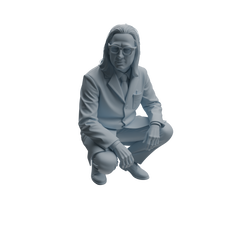 Detail view of MRY-SFW LYTR966 Lab-Operation Research Teacher Character Modern Model 4 pcs Model