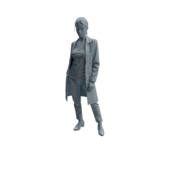 Detail view of MRY-SFW LYTR999 Professional Female Doctor Character Modern Model 4 pcs Model