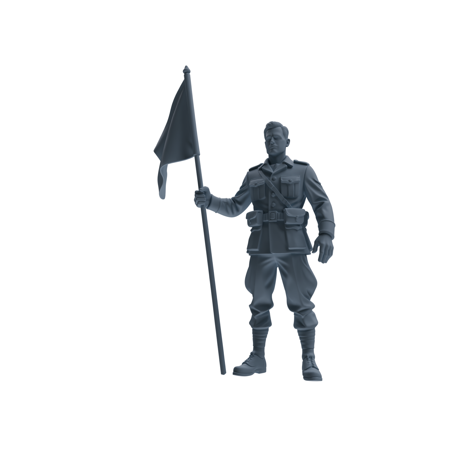 MRY-SFW SSTR176 Miniatures Soldier Model Kit Special Forces Soldier Modern Model 3 pcs