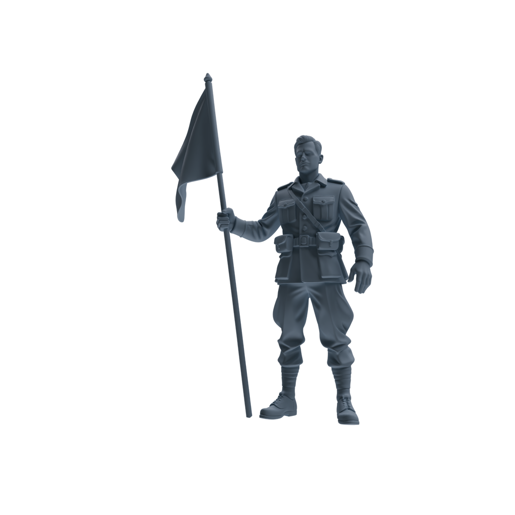 MRY-SFW SSTR176 Miniatures Soldier Model Kit Special Forces Soldier Modern Model 3 pcs