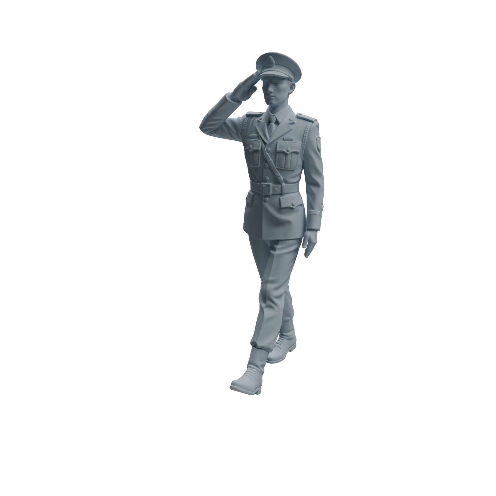 Detail view of MRY-SFW LYTR948 Battlefield Duty Man Character Modern Model 3 pcs Model