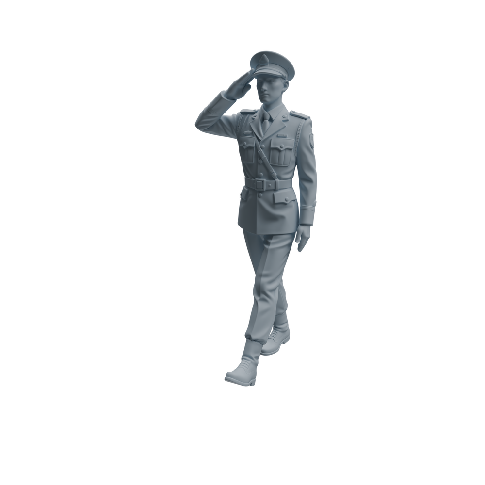 Detail view of MRY-SFW LYTR948 Battlefield Duty Man Character Modern Model 3 pcs Model